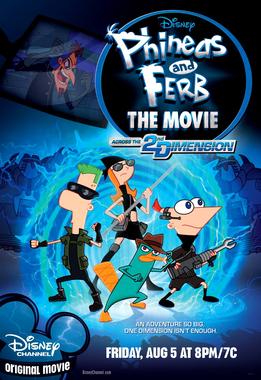 Phineas and Ferb the Movie: Across the 2nd Dimension poster