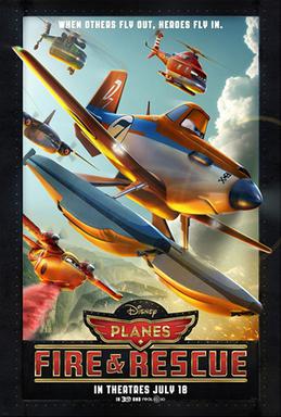 Planes: Fire & Rescue theatrical poster