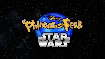 Phineas and Ferb: Star Wars special key art